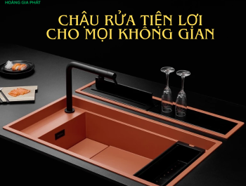 Chậu Rửa Tiện Lợi Cho Mọi Không Gian