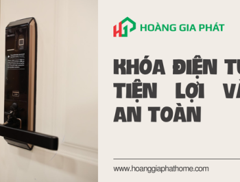Khóa Điện Tử – Tiện Lợi Và An Toàn