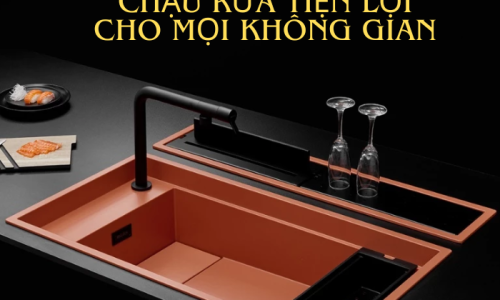 Chậu Rửa Tiện Lợi Cho Mọi Không Gian