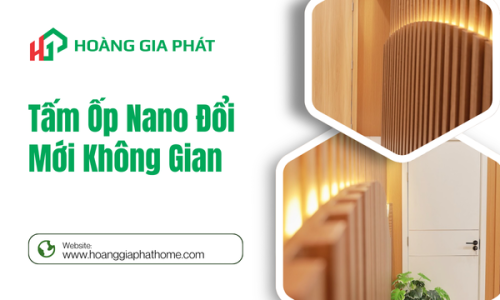 Tấm Ốp Nano – Đổi Mới Không Gian