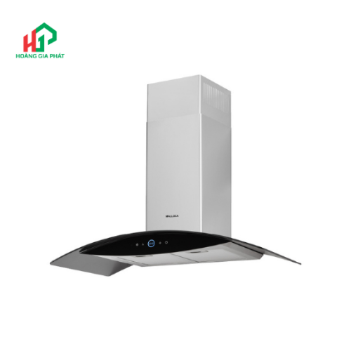 Máy hút mùi áp tường dạng kính cong MC9018HS