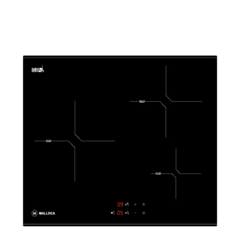 Bếp kính âm 3 từ Malloca MH03IN