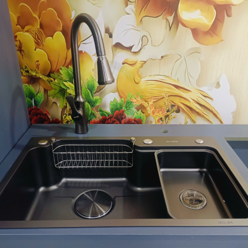 Chậu 1 Hố Mạ Nano BOSS BN 7848