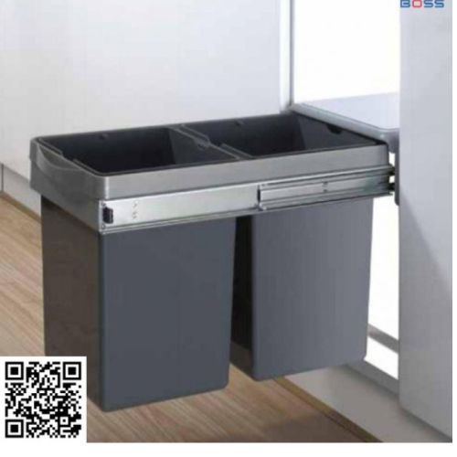 Thùng Rác Đôi BOSS-BR 300