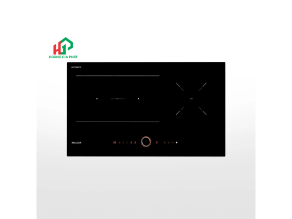 Bếp từ kết hợp hồng ngoại 3 vùng nấu 80 cm MALLOCA - MIR9021ES