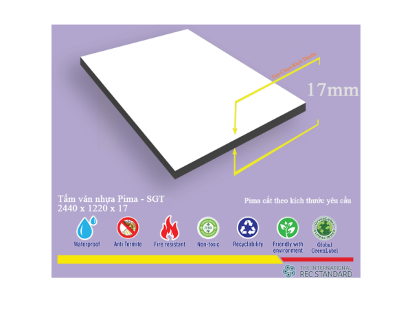  Tấm Pima SGT 17 Than tre ( 3 Lớp )