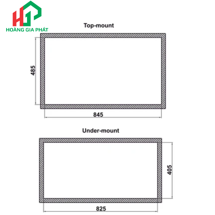 Chậu Inox Hafele 1 Hộc 567.20.637