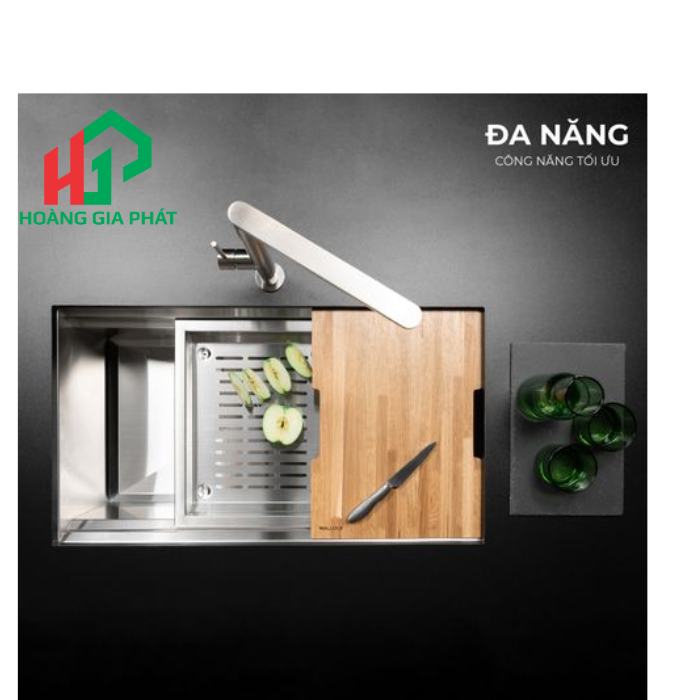 Chậu rửa chén 1 hố MALLOCA MS781