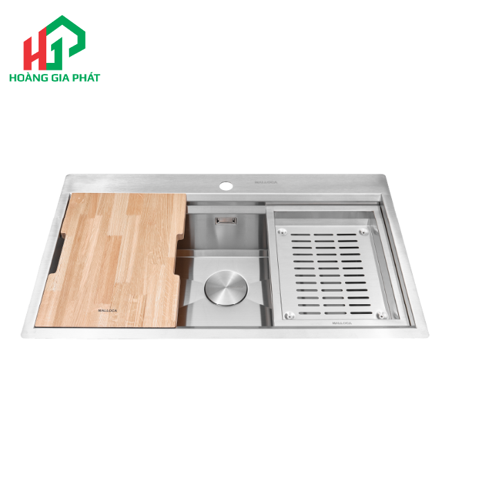 Chậu rửa chén 1 hố MALLOCA Slide MS861