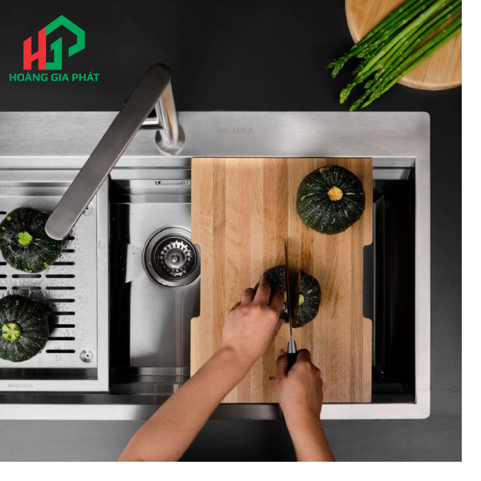 Chậu rửa chén 1 hố MALLOCA Slide MS861