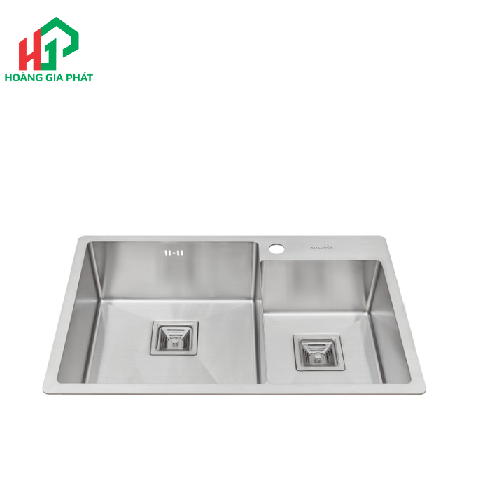 Chậu rửa chén 2 hố MALLOCA MS 620T