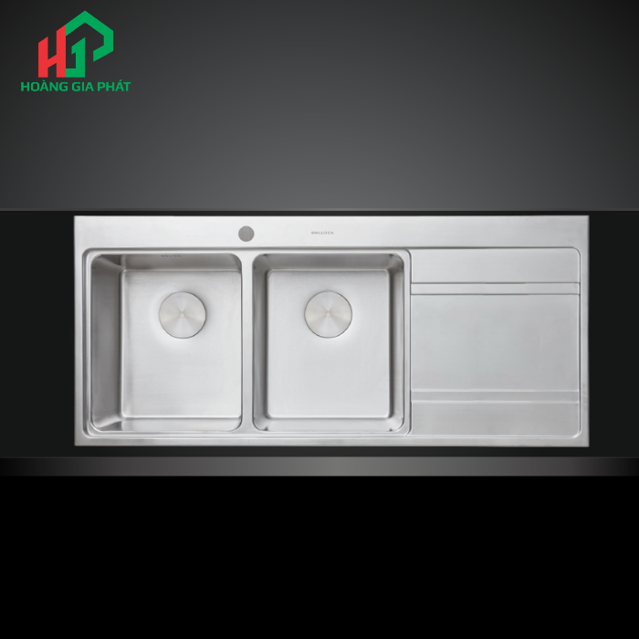 Chậu rửa chén 2 hố MALLOCA MS 7818