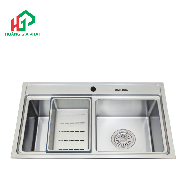 Chậu rửa chén 2 hố MALLOCA MS 8812