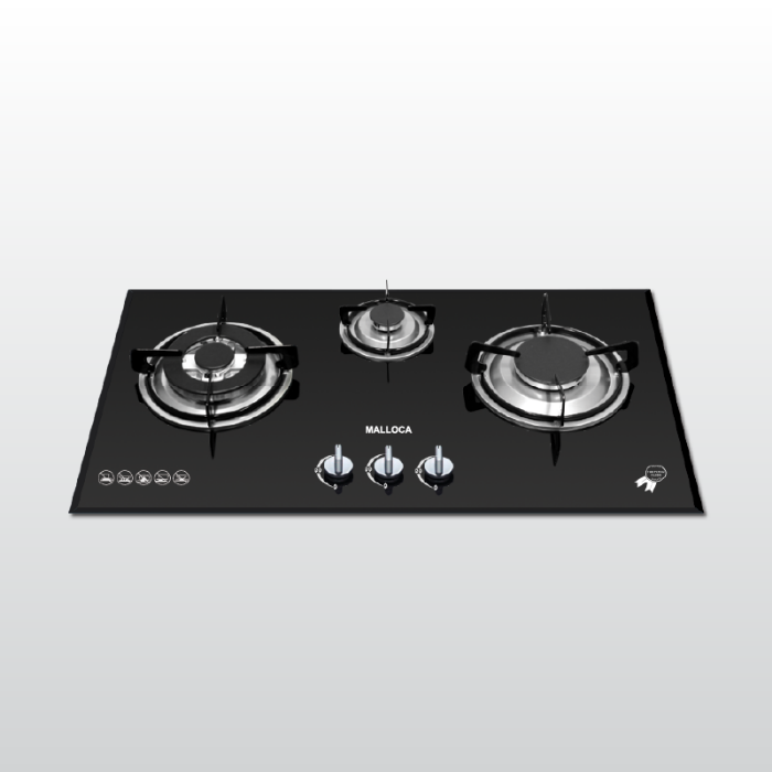 Bếp 3 Gas Malloca GHG 733B NEW