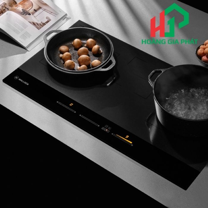 Bếp từ 3 vùng nấu Malloca 803 skylux