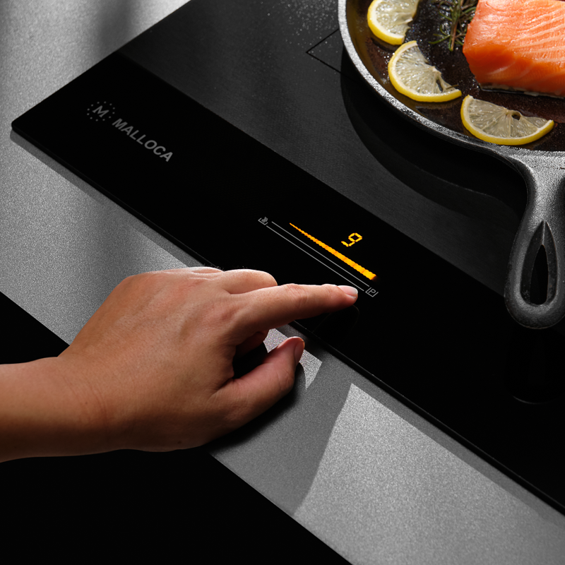 Bếp kính âm 2 từ Malloca Skylux MH-802