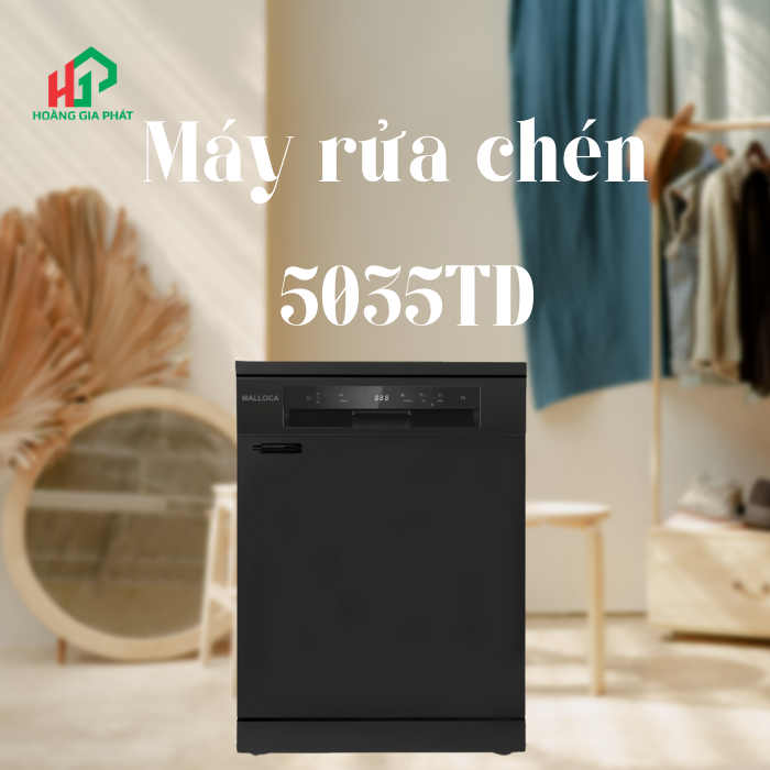 Máy rửa chén độc lập malloca 5035td