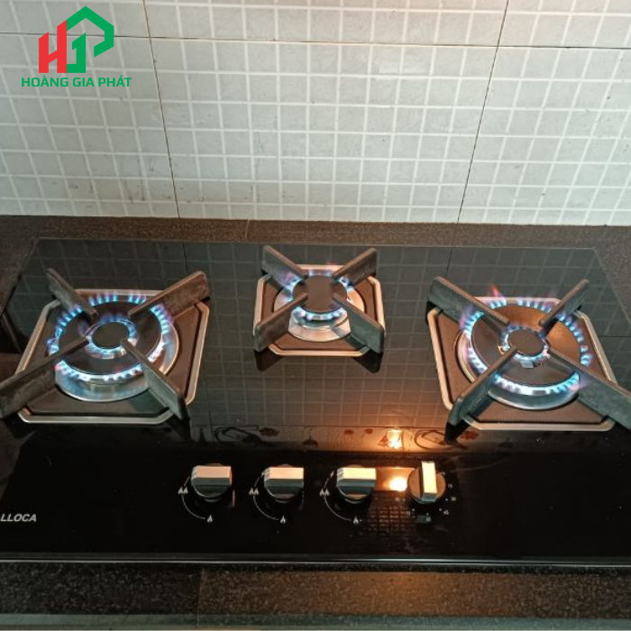 Bếp gas 3 vùng nấu MALLOCA AS 9603B