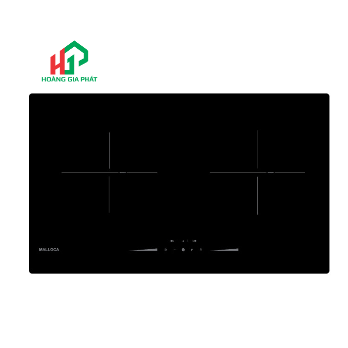Bếp kính âm 2 từ malloca MI7302EMS 