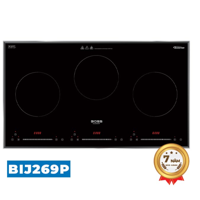 Bếp Từ 3 Vùng Nấu BOSS - BIJ269P