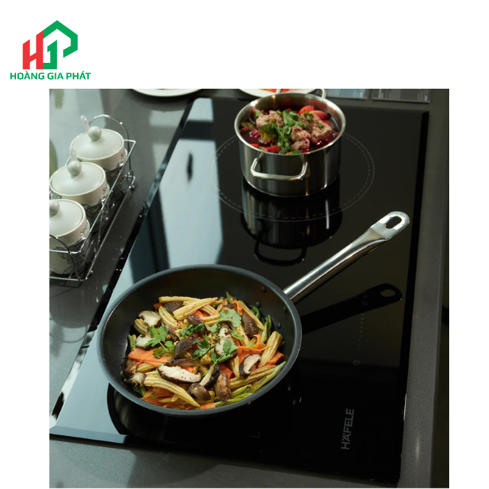 Bếp từ kết hợp điện 2 vùng nấu Hafele 536.61.695