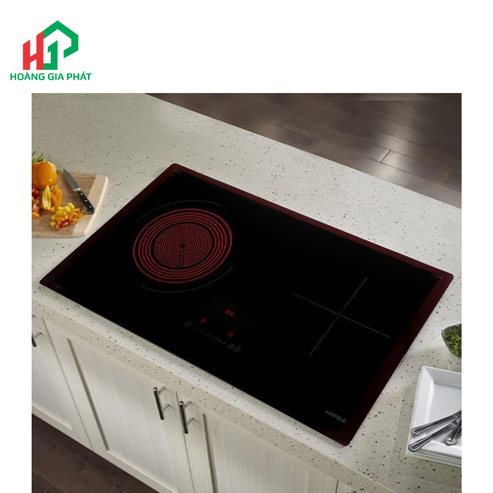 Bếp từ kết hợp điện 2 vùng nấu Hafele 536.61.695