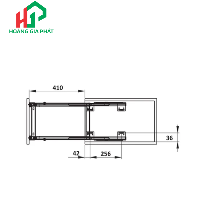 Bộ rổ gia vị Hafele 549.20.019 200mm