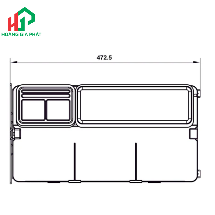 Rổ gia vị Hafele 545.14.302