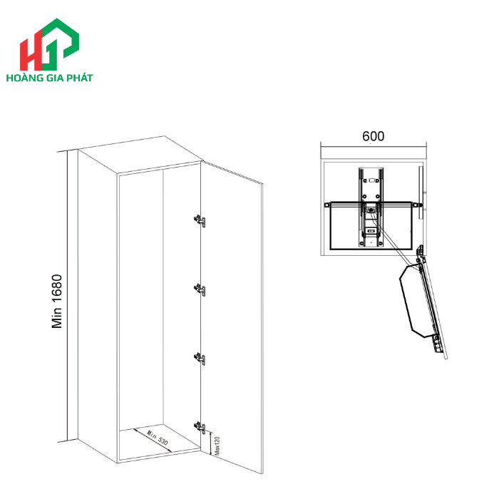 KỆ ĐỒ KHÔ IMUNDEX 7801706