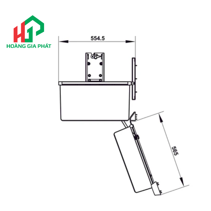Rổ tủ đồ khô HAFELE 504.68.385