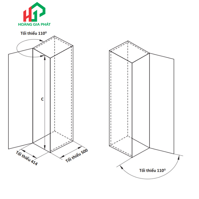 Tủ Khô 6 Tầng HAFELE 600mm 548.65.052