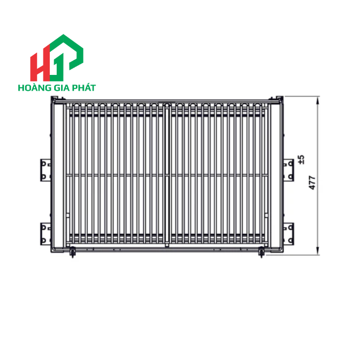 Rổ xoong nồi Hafele 549.04.056 800 mm