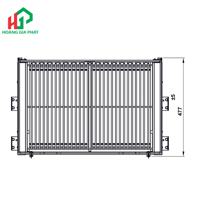 Rổ xoong nồi Hafele 549.04.057- 900mm
