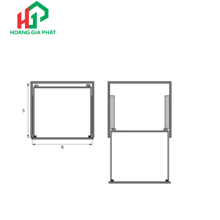   Rổ xoong nồi Hafele 549.08.033 800mm