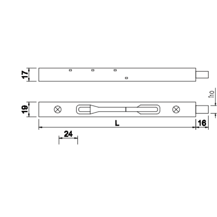  Chốt âm IMUNDEX 709.17.150