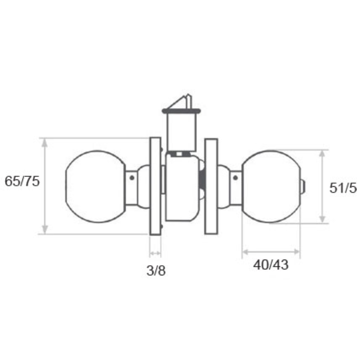 Khóa cơ IMUNDEX 704.11.165