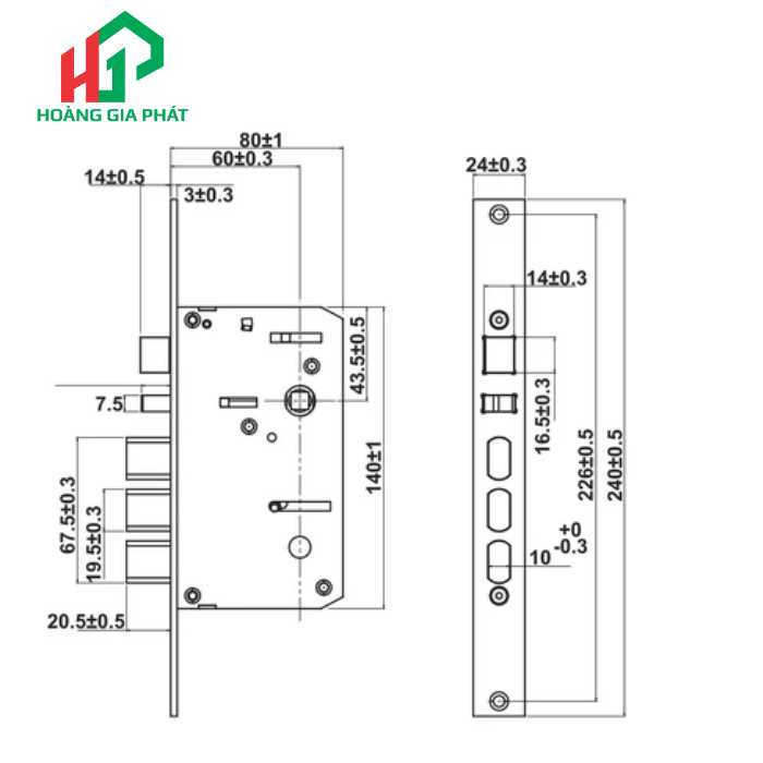 Khóa điện tử Zenith HAFELE 499.21.225