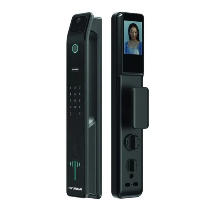 Khóa vân tay cửa gỗ tự động Hyundai HY-SLA808F