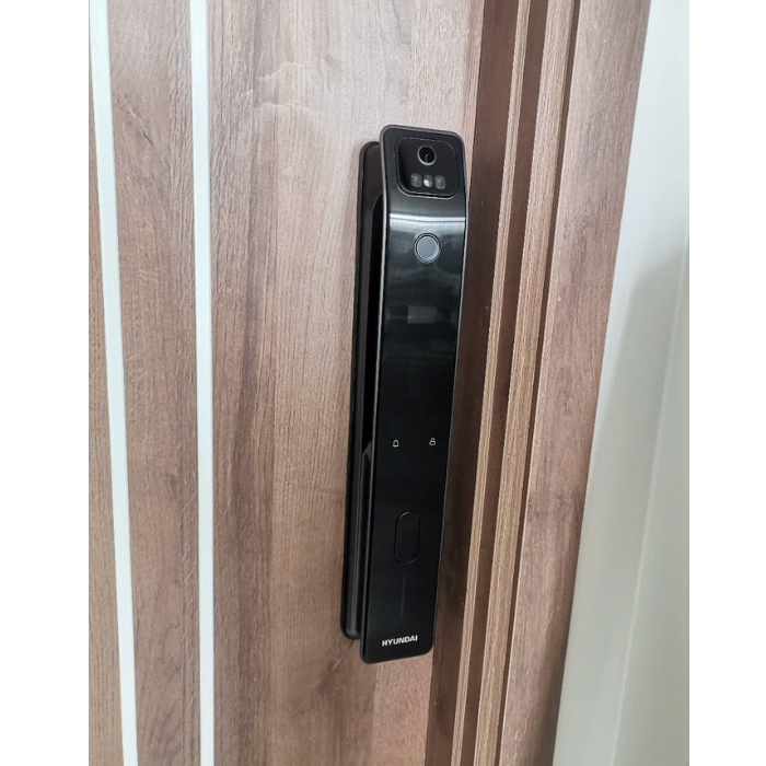 Khóa vân tay cửa gỗ tự động Hyundai HY-SLA808F