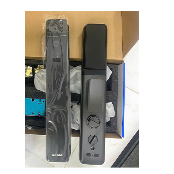 Khóa vân tay cửa gỗ tự động Hyundai HY-SLA808F