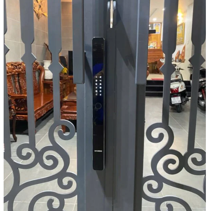Khóa vân tay cửa nhôm, chống nước Hyundai HY-SLS005