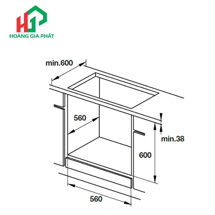 LÒ NƯỚNG ÂM TỦ HAFELE 535.02.611
