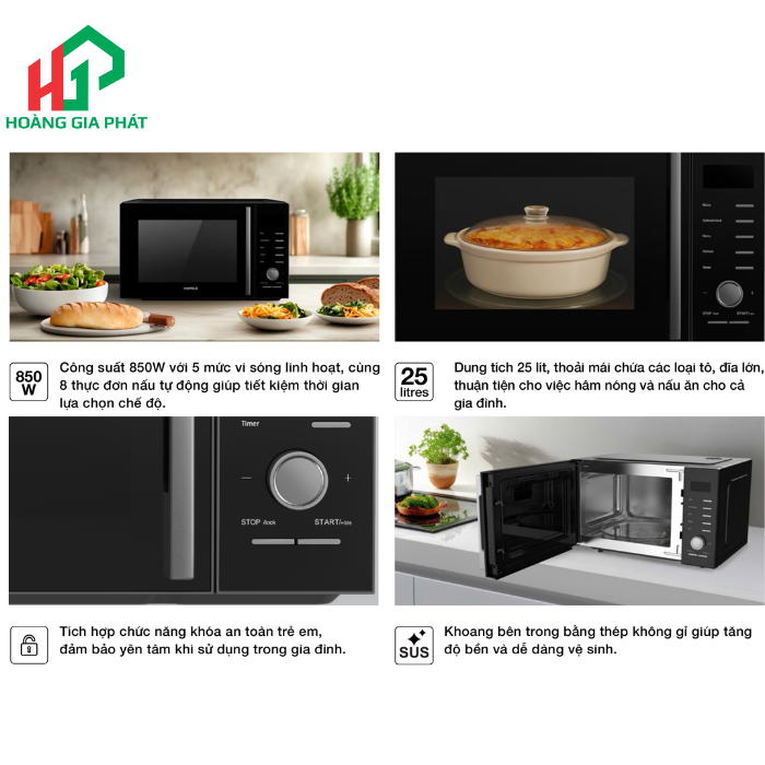  Lò Vi Sóng Độc Lập HAFELE 538.31.271