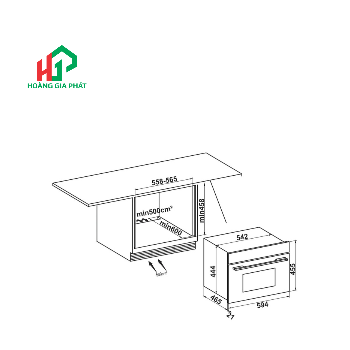 LÒ VI SÓNG  HAFELE 495.10.044