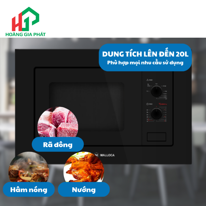 Lò vi sóng  Malloca MW820B