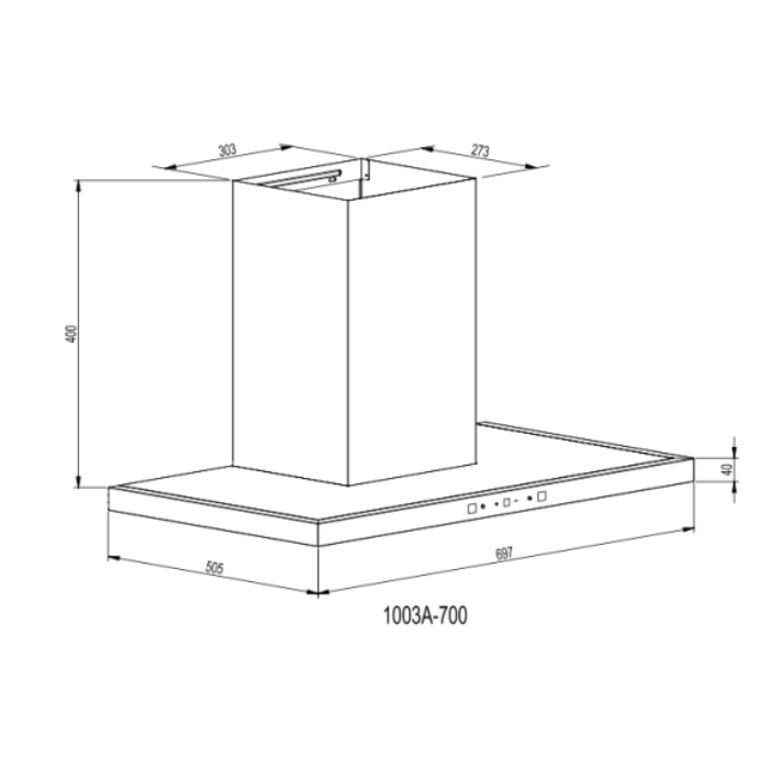 Máy Hút Mùi BOSS- BL2003A