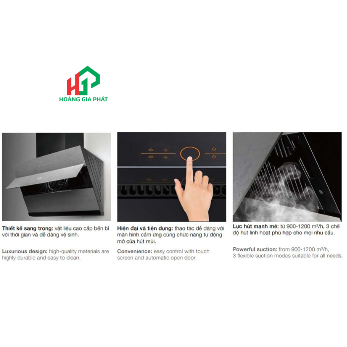 Máy hút mùi gắn tường Hafele  538.81.742