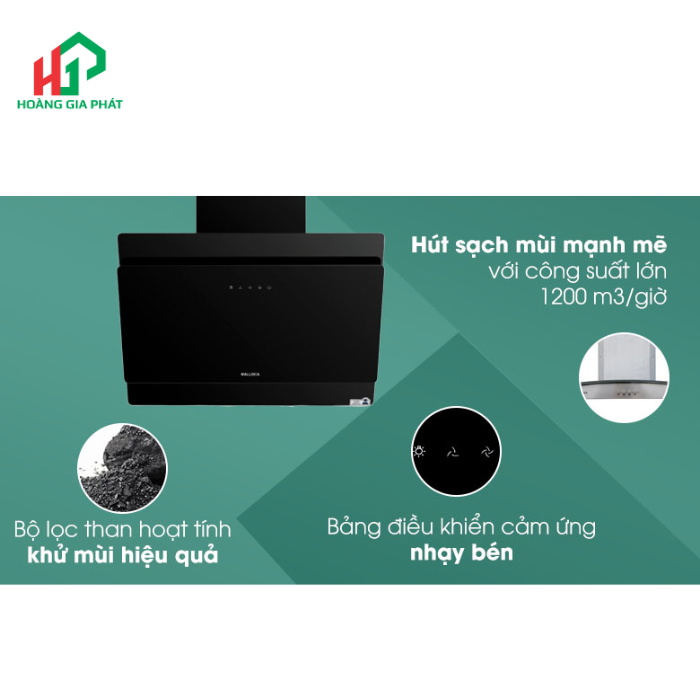 Máy hút mùi Malloca MC 7086HS