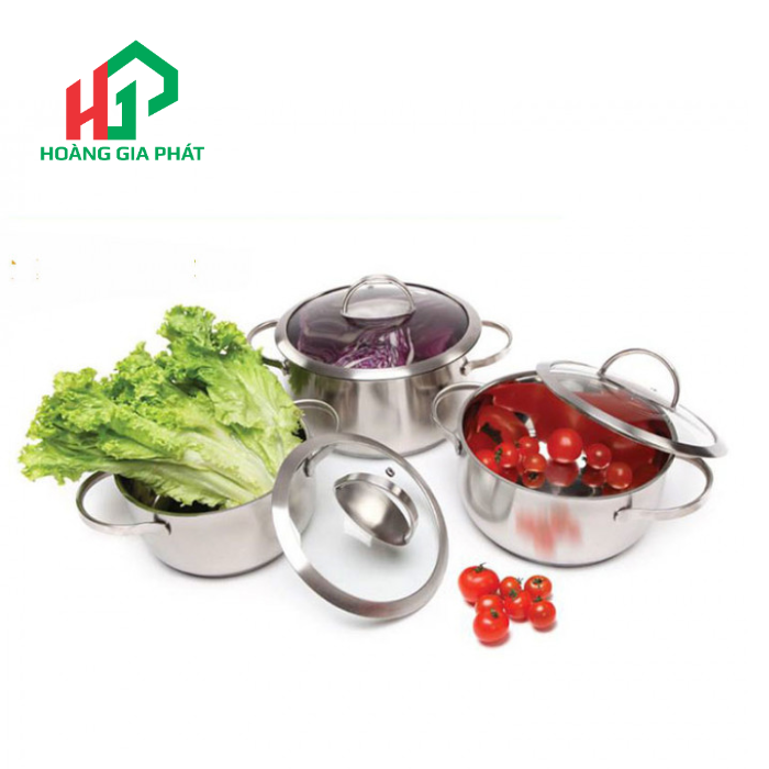 Bộ nồi inox 9 món MALLOCA SA-1503