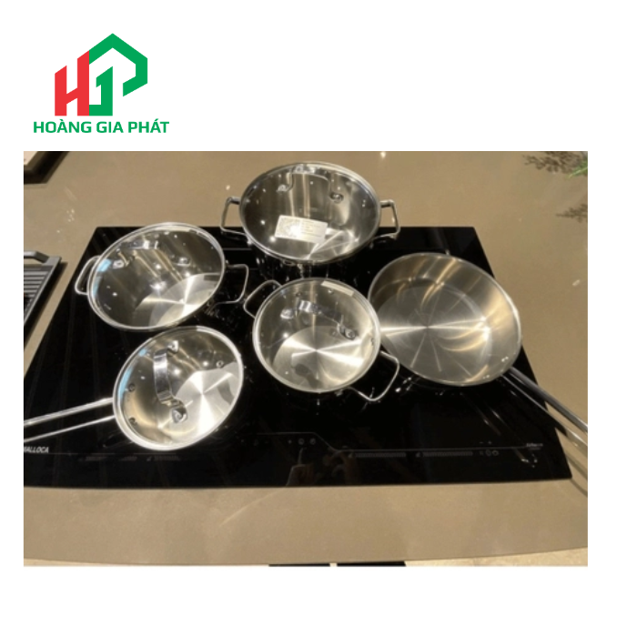 Bộ nồi inox 9 món MALLOCA SA-1503